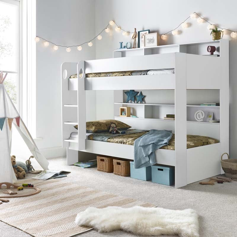 Origin White Storage Bunk Bed