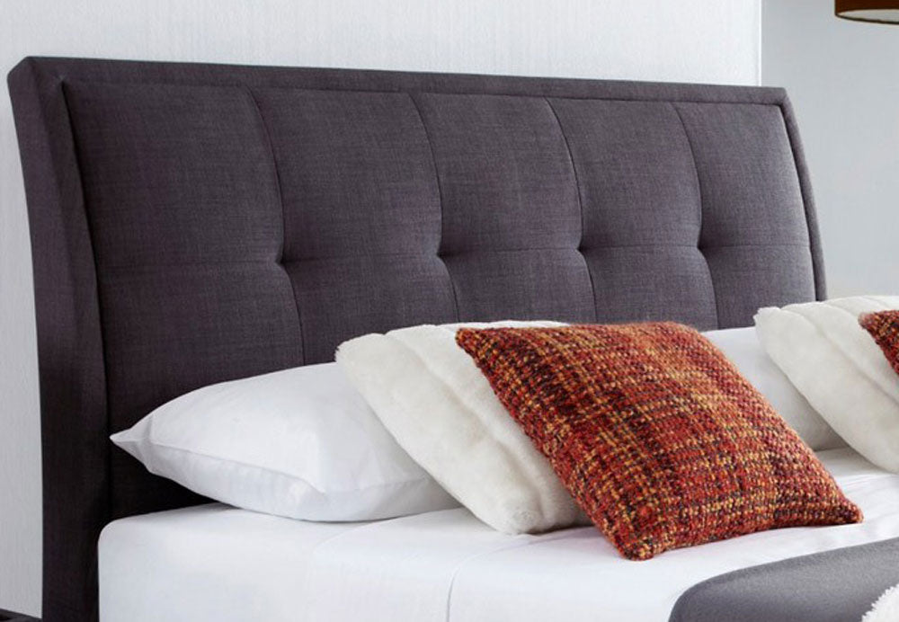 Acclaim Slate Double Ottoman Storage Bed Frame