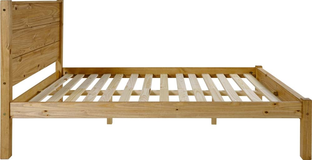 Bardo Pine Double Bed Frame