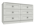 Cambridge White 3 Drawer Double Chest