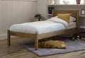 Capri Rustic Pine Single Bed Frame