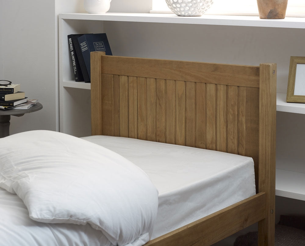 Capri Rustic Pine Single Bed Frame