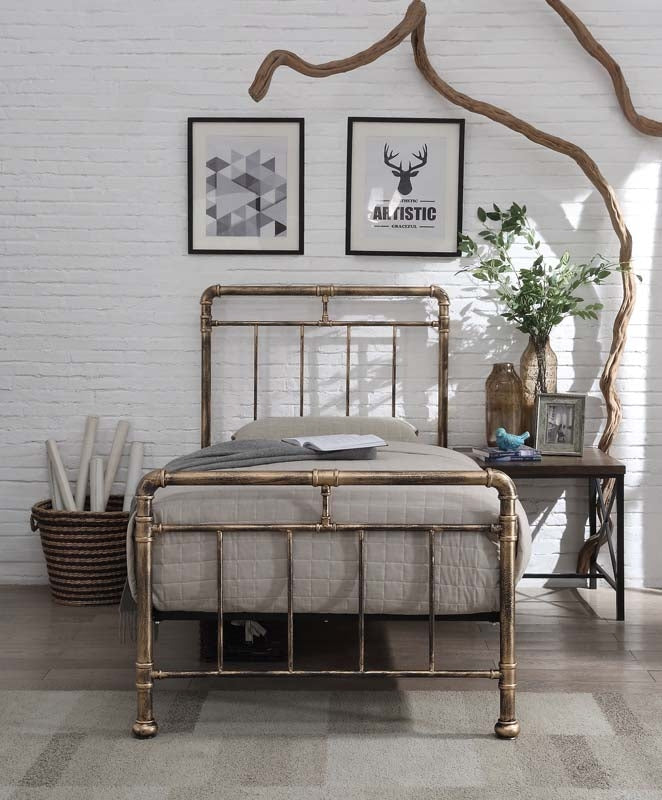 Kilcain Antique Bronze Single Bed Frame