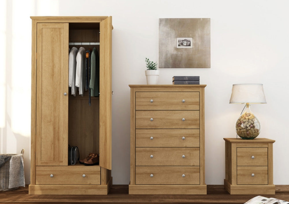 Dawlish Oak 5 Drawer Chest