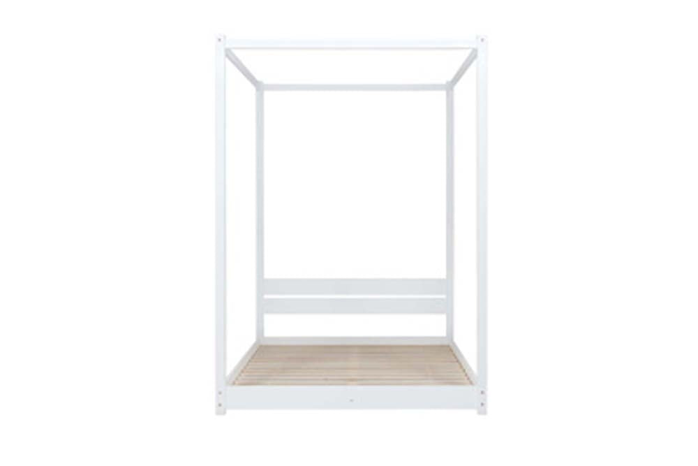 Dartford White Double Four Poster Bed Frame