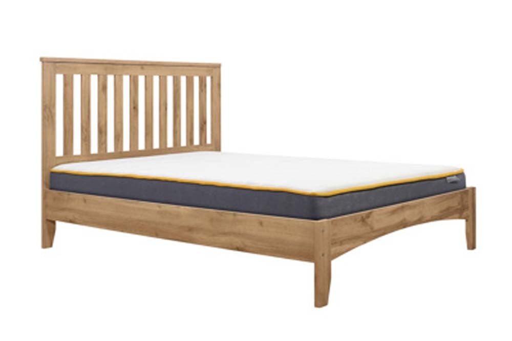 Hamstead Oak Effect Three Quarter Bed Frame