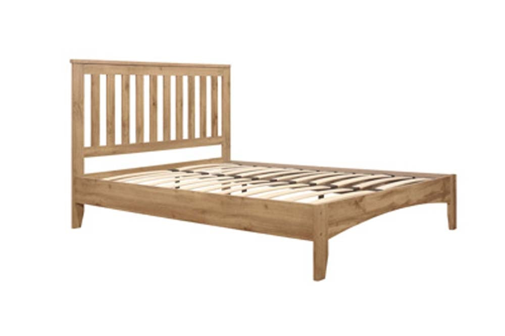 Hamstead Oak Effect Three Quarter Bed Frame