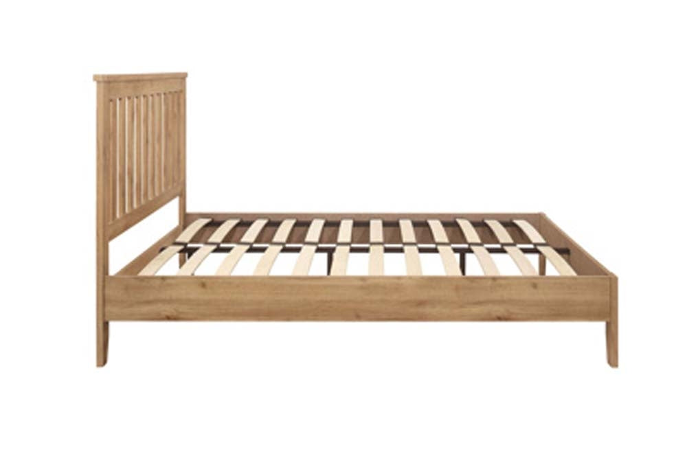 Hamstead Oak Effect Three Quarter Bed Frame