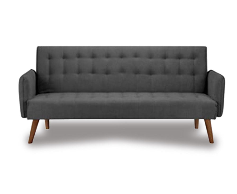 Hudson Charcoal Contemporary Sofa Bed