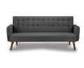 Hudson Charcoal Contemporary Sofa Bed