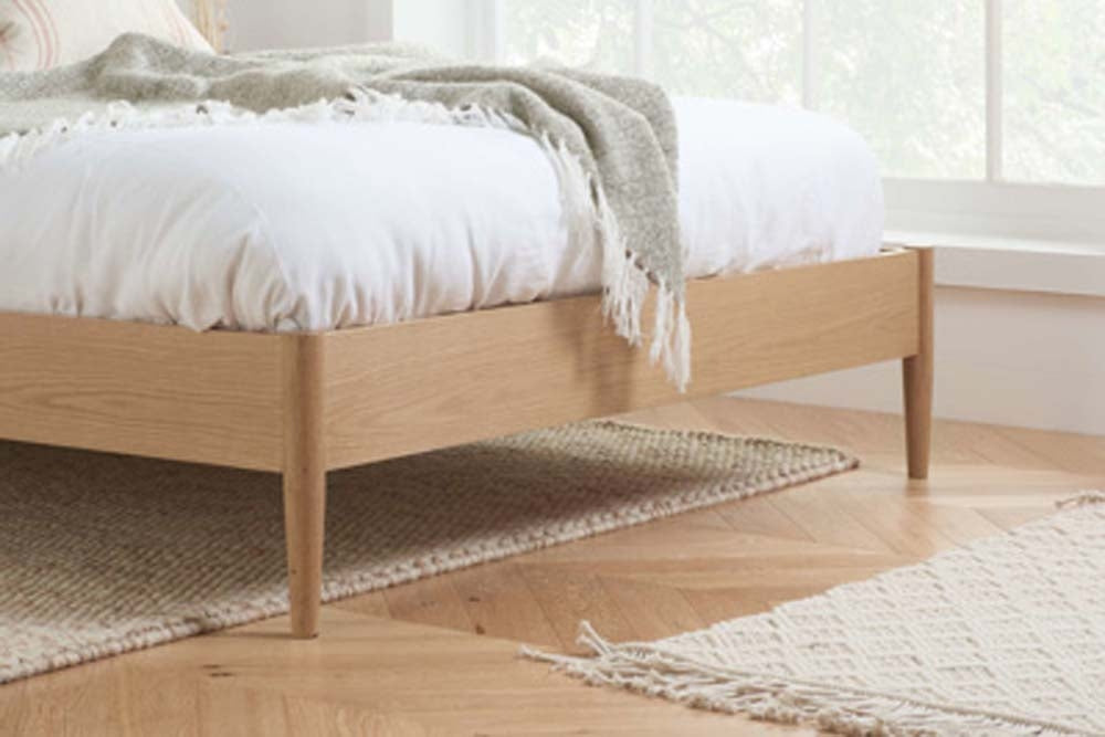Jasper Oak Super King Size Bed Frame
