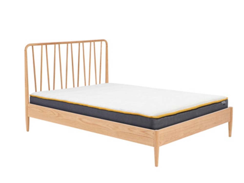 Jasper Oak Super King Size Bed Frame