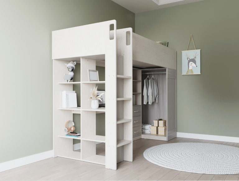Juniper White/Grey High Sleeper
