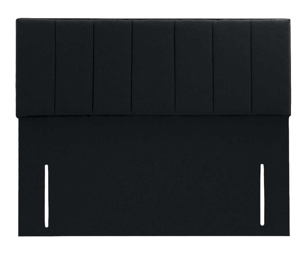 Kestral Black Floorstanding Three Quarter Headboard