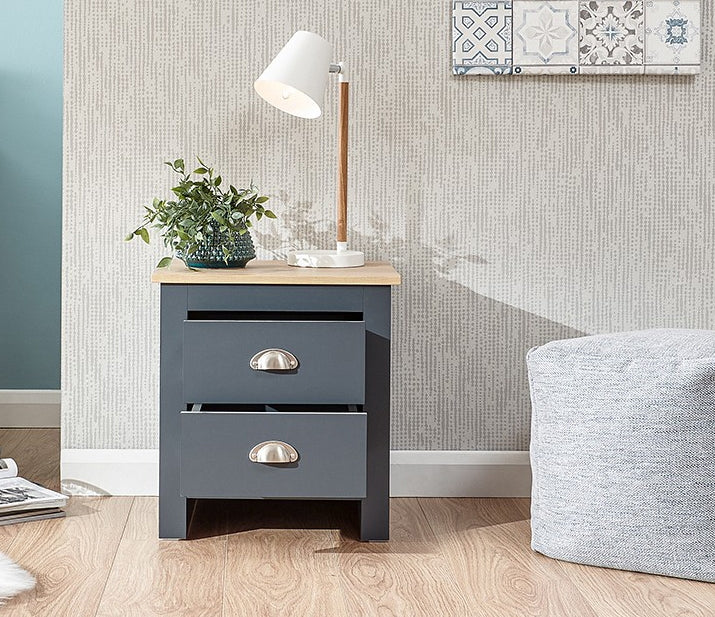 Lancashire Slate 4 Piece Bedroom Furniture Set