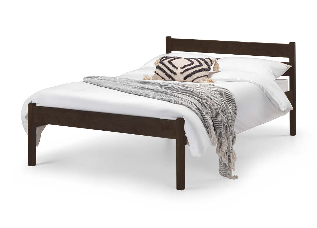 Lenton Ebony Black Single Bed Frame