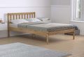 Lisa Waxed Pine Three Quarter Bed Frame