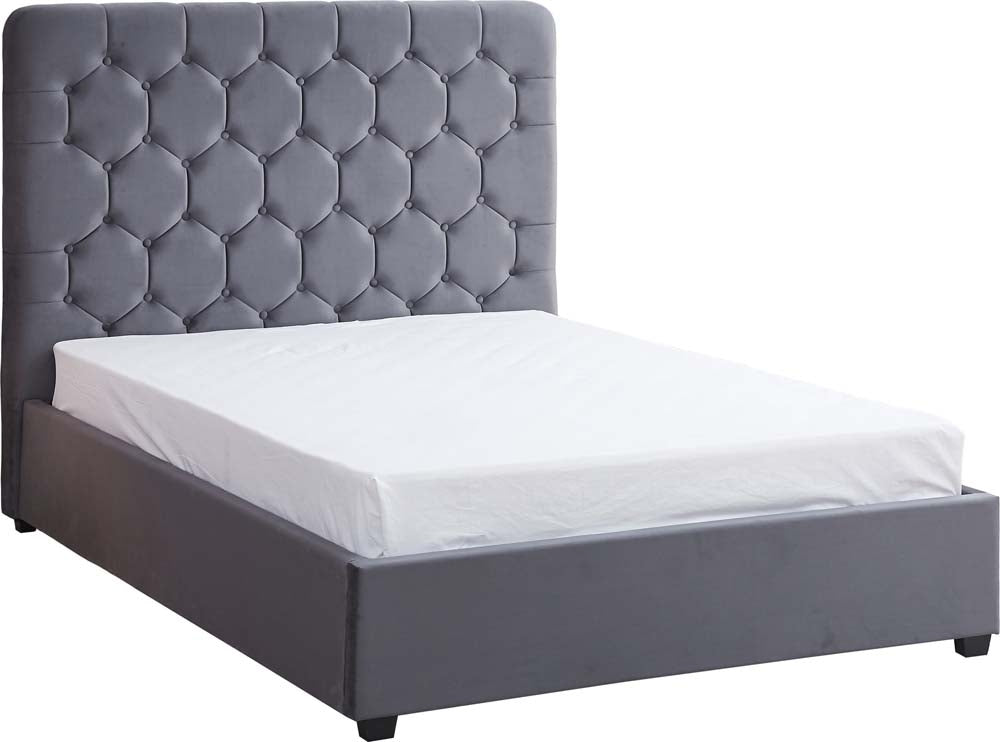 Mansion Grey Double Bed Frame