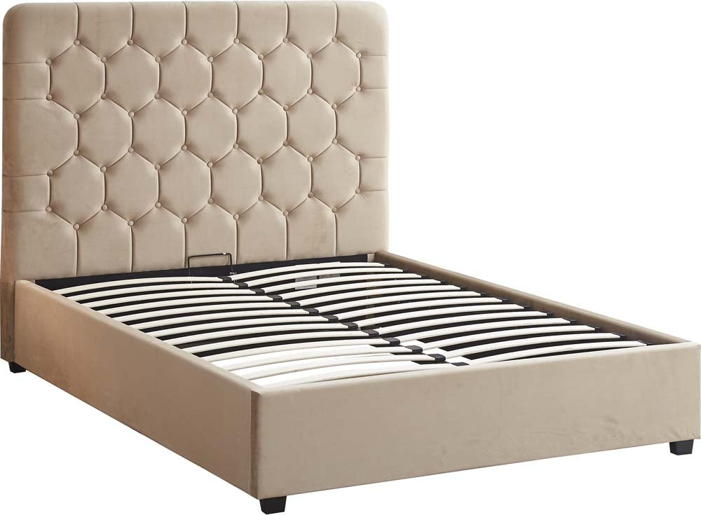 Mansion Fawn Double Ottoman Bed Frame