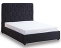 Mansion Black Double Bed Frame
