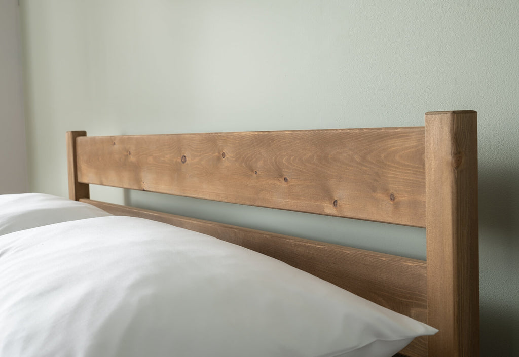 Lenton White Single Bed Frame