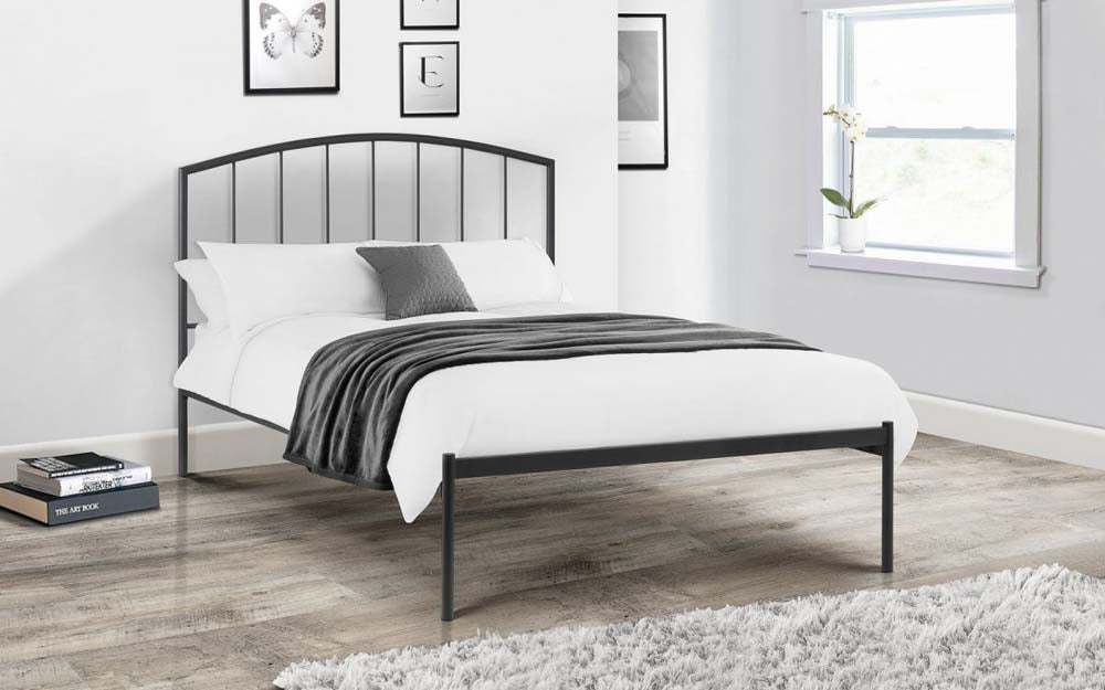 Onus Black Single Bed Frame