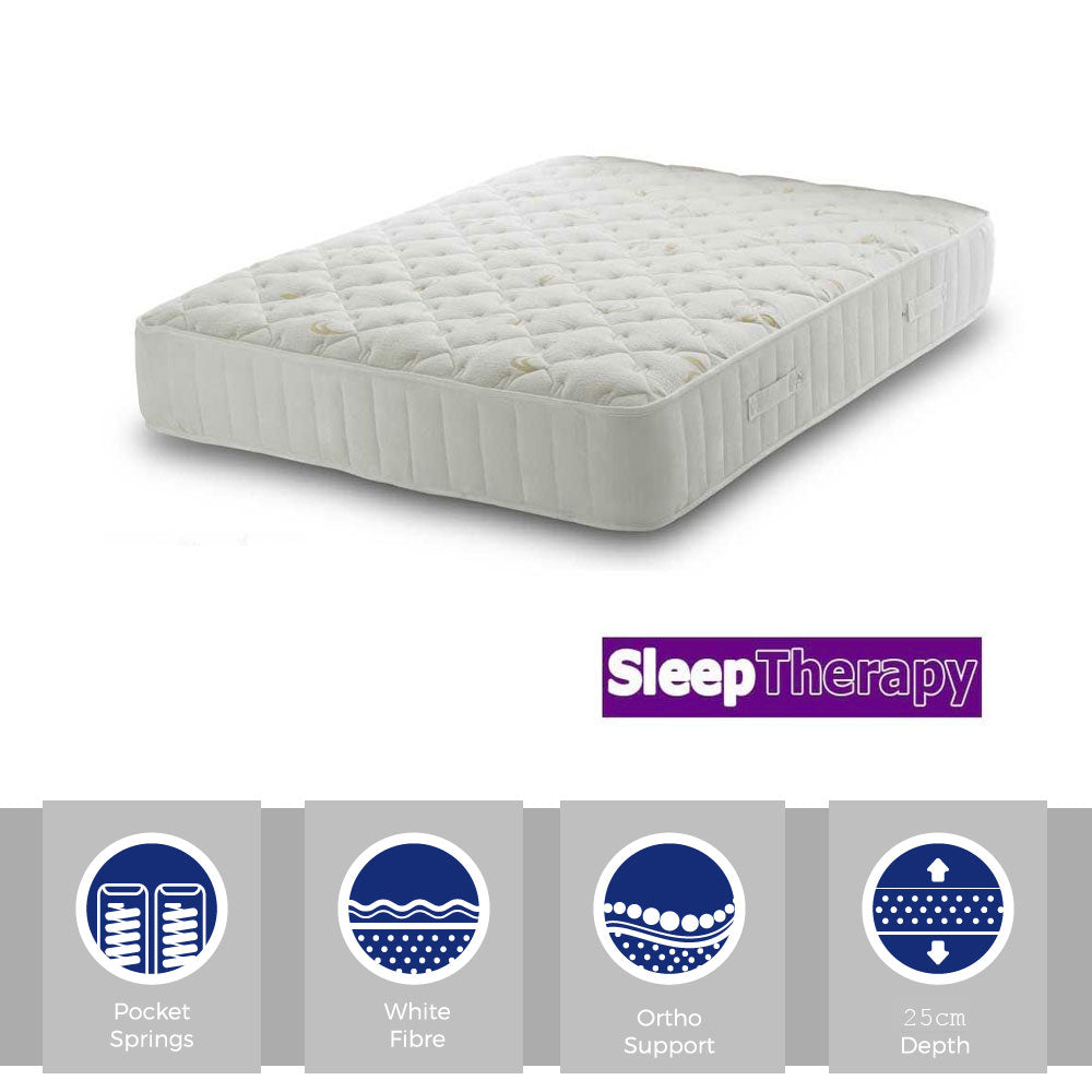 Orthopaedic Pocket 1400 Three Quarter (3/4) Mattress