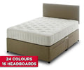 Pine Support Three Quarter Divan Bed