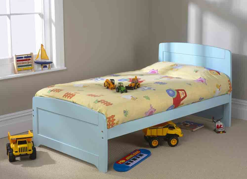 Rainbow Blue Single Bed Frame