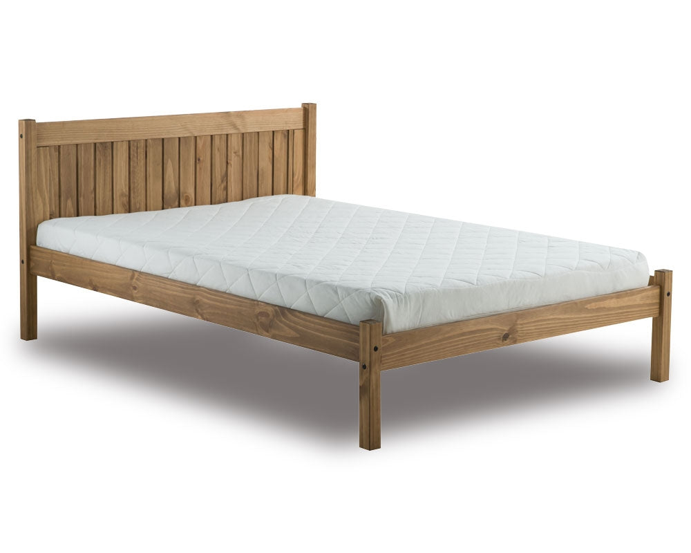 Ryan Antique Pine Three Quarter Bed Frame