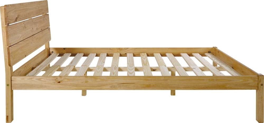 Roman Pine Double Bed Frame
