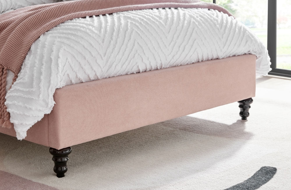 Rosemary Pink Super King Size Bed Frame