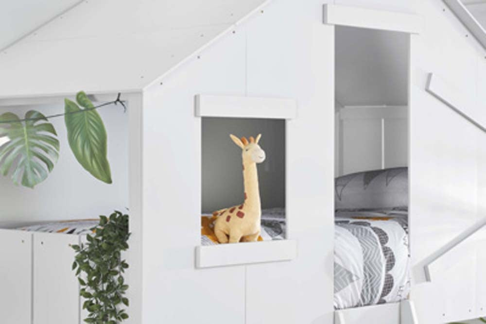 White Shack Bunk Bed