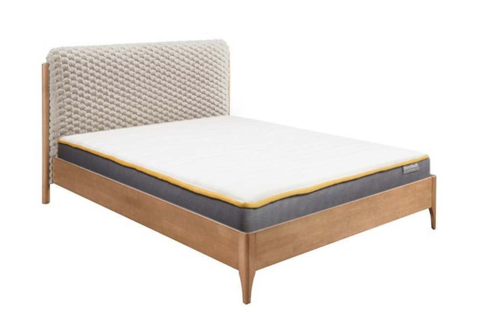 Tahiti Faux Fur Double Bed Frame