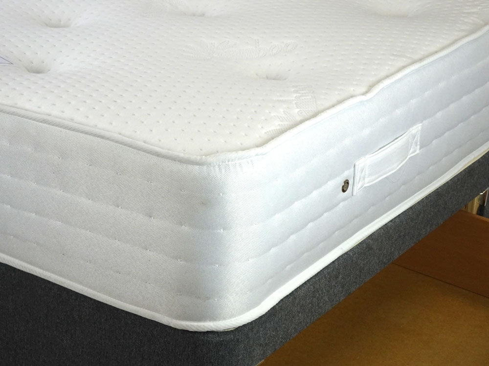 Serene Bamboo Double 2 Drawer Divan Bed And Free Ruby Headboard