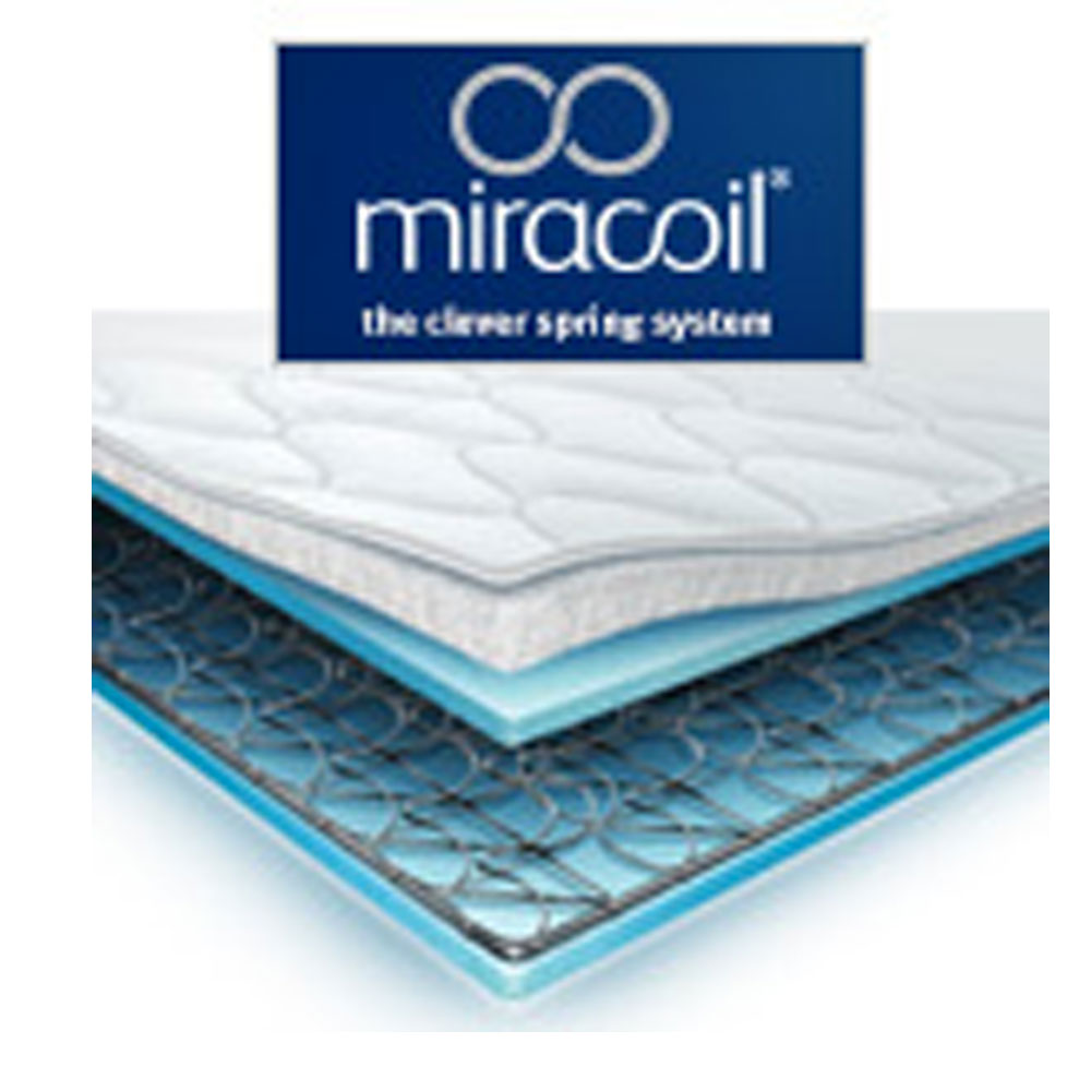 Silentnight Essence Miracoil Easy Care Three Quarter Mattress
