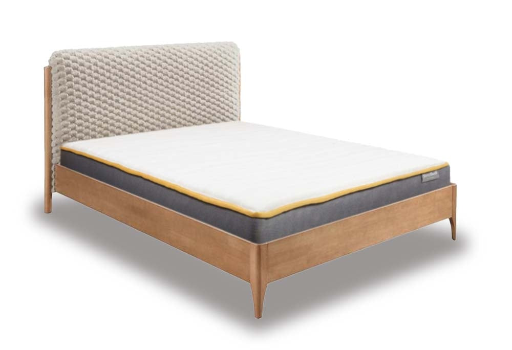 Tahiti Faux Fur Double Bed Frame